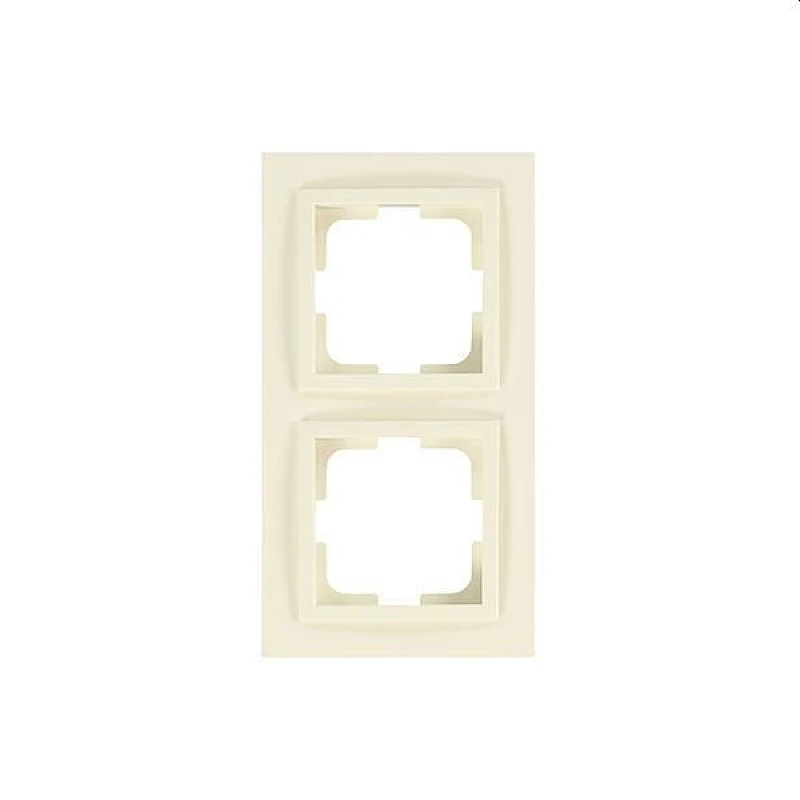 Πλαίσιο 2 θέσεων Μπεζ 152-10281 MONO ELECTRIC Despina Eurolamp Πλαίσιο 2 θέσεων Μπεζ 152-10281 MONO ELECTRIC Despina Eurolamp