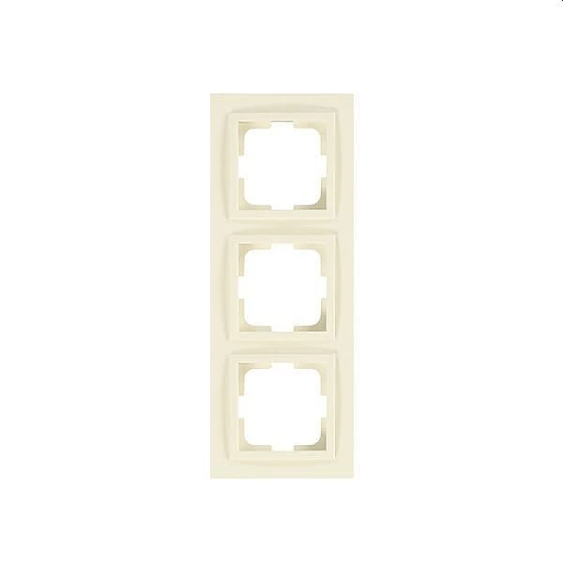 Πλαίσιο 3 θέσεων Μπεζ 152-10282 MONO ELECTRIC Despina Eurolamp Πλαίσιο 3 θέσεων Μπεζ 152-10282 MONO ELECTRIC Despina Eurolamp