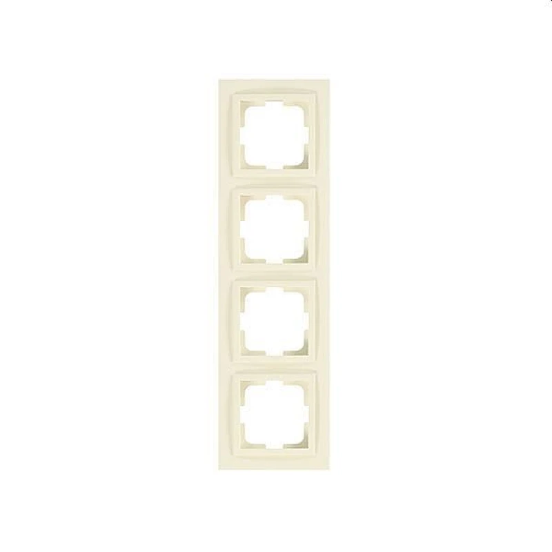 Πλαίσιο 4 θέσεων Μπεζ 152-10283 MONO ELECTRIC Despina Eurolamp Πλαίσιο 4 θέσεων Μπεζ 152-10283 MONO ELECTRIC Despina Eurolamp