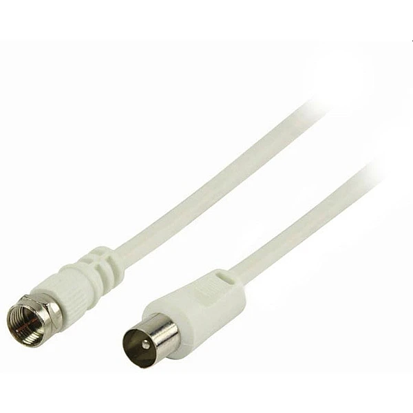 Έτοιμο καλώδιο Coaxial F αρσενικό -RF αρσενικό CSGP41800WT30 Satellite 3.0m Nedis