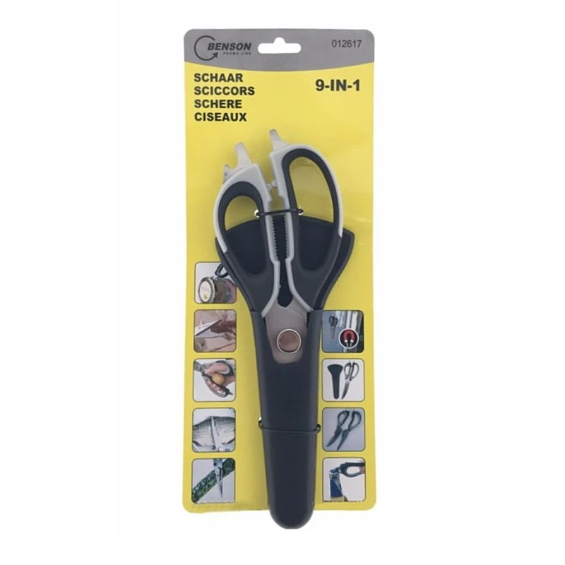 Ψαλίδι Πολλαπλών Χρήσεων 9-in-1 012617 BENSON Tools Ψαλίδι Πολλαπλών Χρήσεων 9-in-1 012617 BENSON Tools
