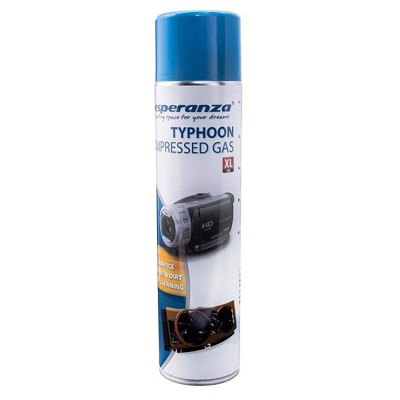 Σπρέι Πεπιεσμένου Αέρα 600ml Dust Remover Esperanza ES118 Σπρέι Πεπιεσμένου Αέρα 600ml Dust Remover Esperanza ES118