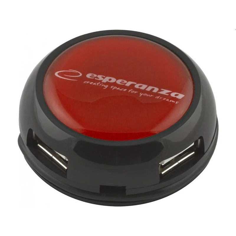 USB 2.0 HUB YOYO 4 θέσεων κόκκινο EA135R Esperanza USB 2.0 HUB YOYO 4 θέσεων κόκκινο EA135R Esperanza