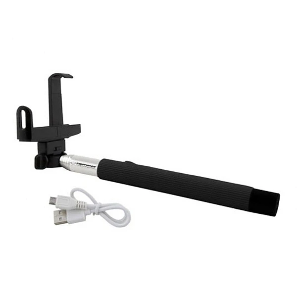 Esperanza Selfie Stick Bluetooth EMM-115 Μαύρο