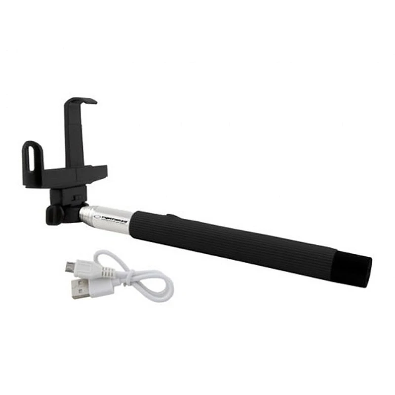 Esperanza Selfie Stick Bluetooth EMM-115 Μαύρο Esperanza Selfie Stick Bluetooth EMM-115 Μαύρο