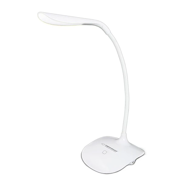 Φωτιστικό γραφείου Led 3 Watt με 3 Επίπεδα φωτισμού Λευκό ELD103W ACRUX Esperanza
