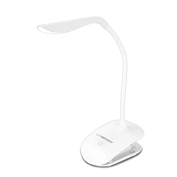 Φωτιστικό γραφείου Led 3 Watt με 3 Επίπεδα φωτισμού Λευκό ELD104W DENEB Esperanza
