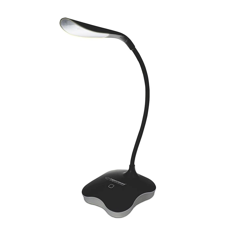 Φωτιστικό γραφείου Led 3 Watt με 3 Επίπεδα φωτισμού Μαύρο ELD105K MIMOSA Esperanza Φωτιστικό γραφείου Led 3 Watt με 3 Επίπεδα φωτισμού Μαύρο ELD105K MIMOSA Esperanza