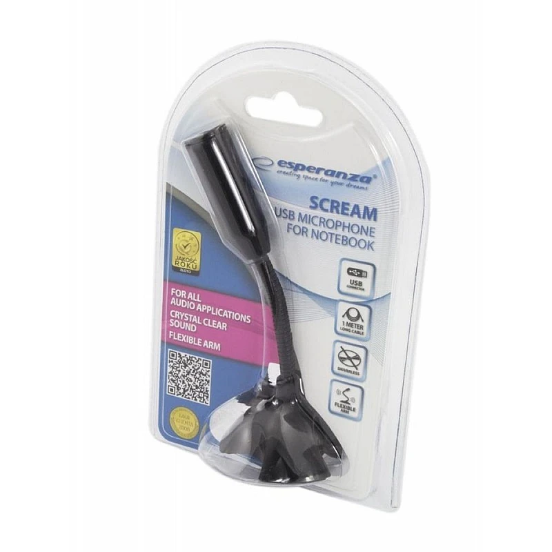 Επιτραπέζιο Μικρόφωνο Notebook-Desktop USB ΕH179 Esperanza Επιτραπέζιο Μικρόφωνο Notebook-Desktop USB ΕH179 Esperanza