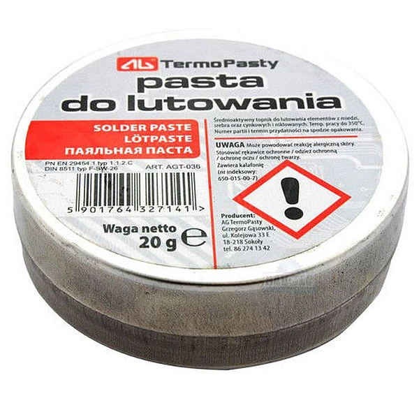 Πάστα κόλλησης 20gr μεταλλικό κουτί  3863  AG CHEMIA