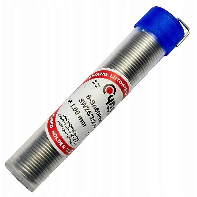 Καλάι Συγκόλλησης (Κόλληση)16g Ρολό 1.0mm LC60-FSW26 CYNEL Καλάι Συγκόλλησης (Κόλληση)16g Ρολό 1.0mm LC60-FSW26 CYNEL
