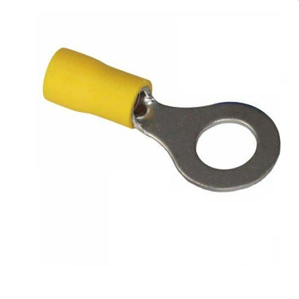 Ακροδέκτης καλωδίων οπής με μόνωση 4-6mm² RV5.5-5 100 τεμάχια