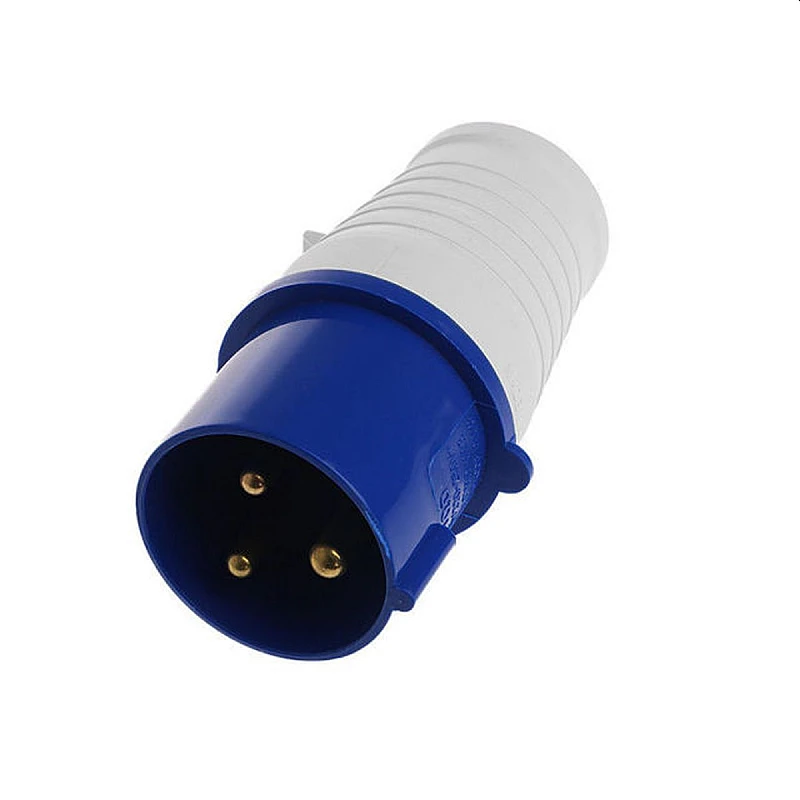 Βιομηχανικός ρευματολήπτης 1P+N+Ε 32A IP44 (φις αρσενικό) Τ023 OEM Βιομηχανικός ρευματολήπτης 1P+N+Ε 32A IP44 (φις αρσενικό) Τ023 OEM