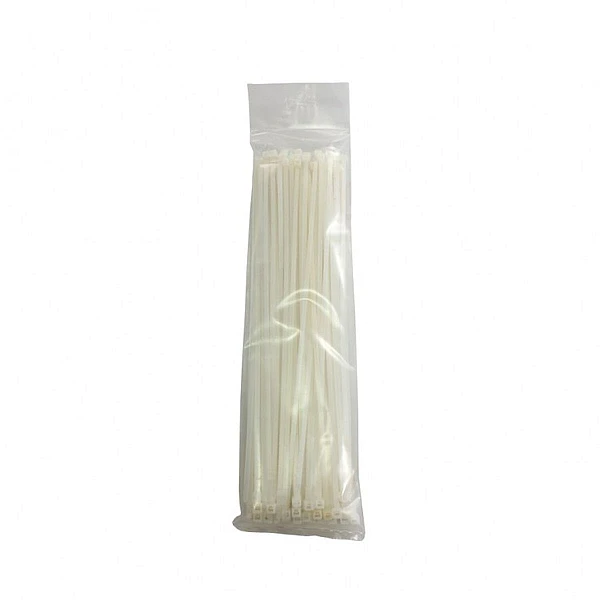 Δεματικά καλωδίων (Cable Ties) 4,8*400mm 100 τεμάχια Λευκά 4780W OEM