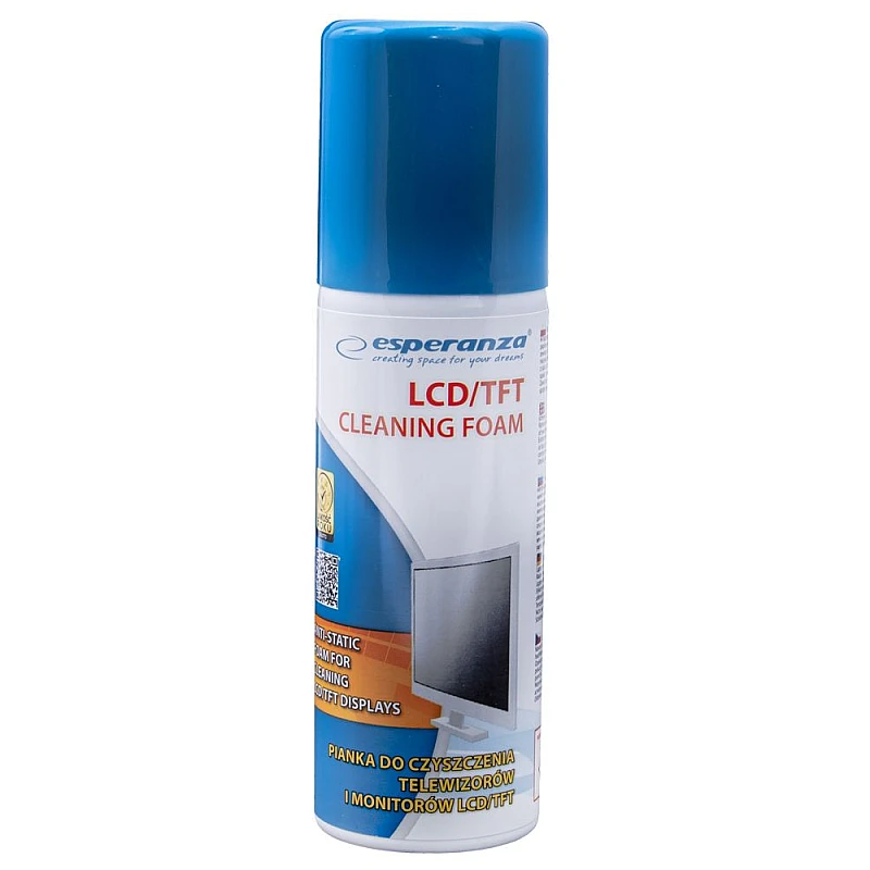 Αφρός Καθαρισμού Οθόνης LDT/TFT 100ml ES101 Esperanza Αφρός Καθαρισμού Οθόνης LDT/TFT 100ml ES101 Esperanza