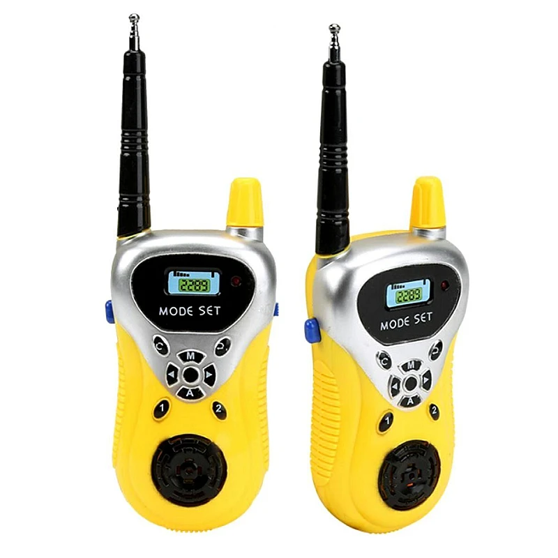 AG490 Walkie Talkie Σετ 2τμχ Σε Κίτρινο Χρώμα AG490 Walkie Talkie Σετ 2τμχ Σε Κίτρινο Χρώμα