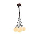 Κρεμαστό Φωτιστικό Πολύφωτο 7xE27 AC-OCTANS-7E27-BLK ACERTO Κρεμαστό Φωτιστικό Πολύφωτο 7xE27 AC-OCTANS-7E27-BLK ACERTO