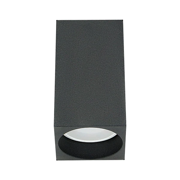 ORNO Φωτιστικό σποτ Οροφής GU10 τετράγωνο downlight 50W BARBRA DLR μαύρο αλουμινίου OR-OD-6142B