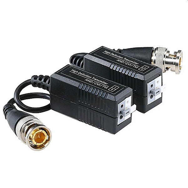 HD Ζεύγος παθητικών Video Balun για κάμερες HD-TVI-CVI-AHD -Analog OEMHD Ζεύγος παθητικών Video Balun για κάμερες HD-TVI-CVI-AHD -Analog OEM