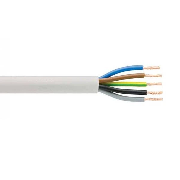 Εύκαμπτο καλώδιο 5*4,00 mm² PVC HO5VV-F (NΥΛ) NEXANS 13001654