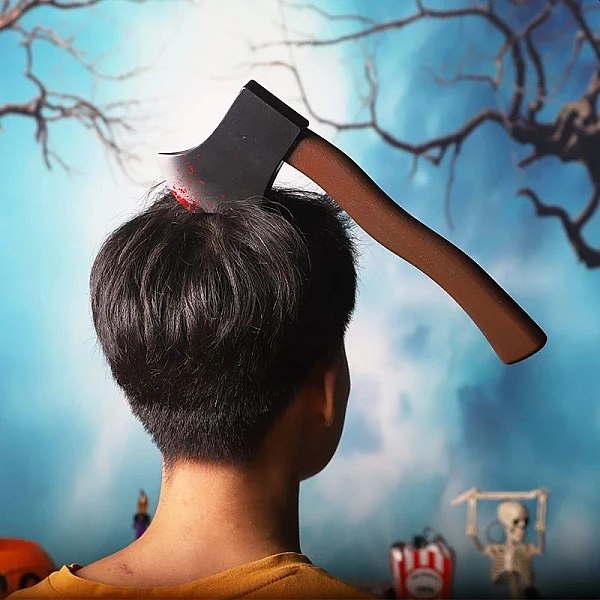 Αποκριάτικο Αξεσουάρ-Halloween στέκα με Τσεκούρι