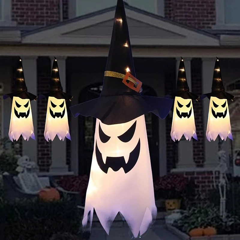 Αποκριάτικο Στολίδι-Halloween Ghost 45cm φωτιζόμενο LED θερμό λευκό ΟΕΜ Αποκριάτικο Στολίδι-Halloween Ghost 45cm φωτιζόμενο LED θερμό λευκό ΟΕΜ