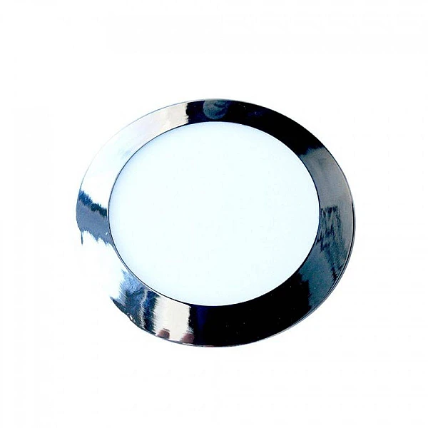 LED Πάνελ chrome 24Watt Φωτιστικό Οροφής χωνευτό Ψυχρό λευκό 6400K VT-2407CH V-TAC 6354