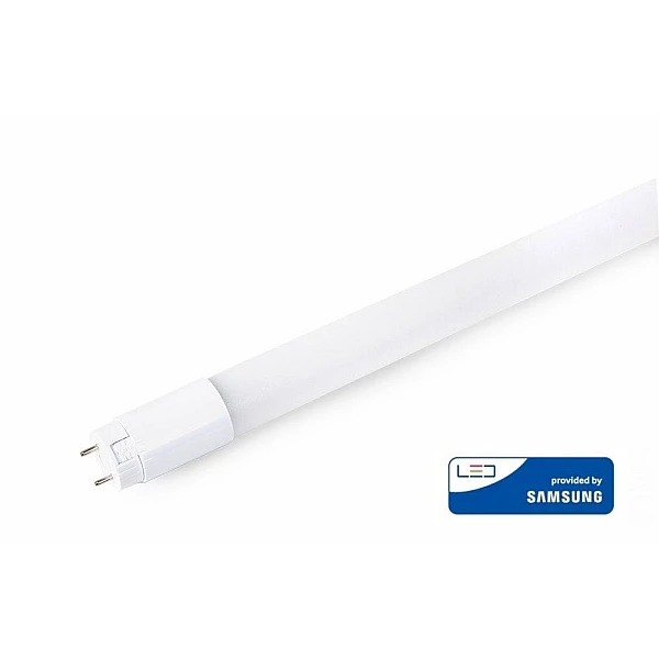 Λαμπτήρας LED G13 T8 SAMSUNG SMD Nano-Plastic 10W 600mm φυσικό λευκό 4000K VT-061 V-TAC 651