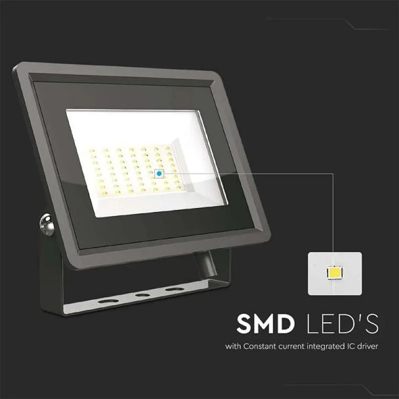 Προβολέας LED SMD LED F-Class 200W ψυχρό λευκό 6500K μαύρο σώμα VT-49204 6734 V-TAC Προβολέας LED SMD LED F-Class 200W ψυχρό λευκό 6500K μαύρο σώμα VT-49204 6734 V-TAC