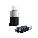 XO NB149F Adaptor USB 2.0 female to Type-C male Black and silver XO NB149F Adaptor USB 2.0 female to Type-C male Black and silver