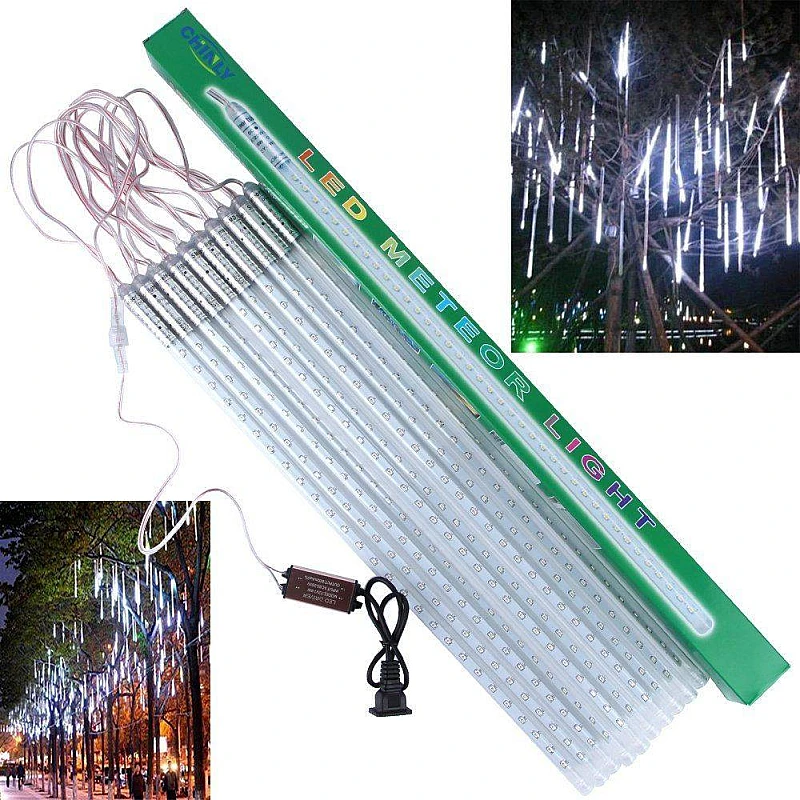 Βροχή Led (meteor rain Light) Αδιάβροχα 10τεμ Ψυχρό λευκό τύπου Μετεωρίτης LMLIP44 OEM Βροχή Led (meteor rain Light) Αδιάβροχα 10τεμ Ψυχρό λευκό τύπου Μετεωρίτης LMLIP44 OEM