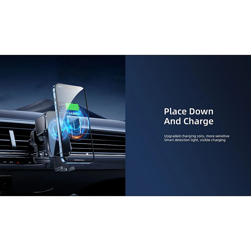 Remax RM-C05 3-Axis Linkage Wireless Charging Car Holder Ασύρματος Φορτιστής για smartphones Βάση στήριξης αυτοκινήτου Remax RM-C05 3-Axis Linkage Wireless Charging Car Holder Ασύρματος Φορτιστής για smartphones Βάση στήριξης αυτοκινήτου