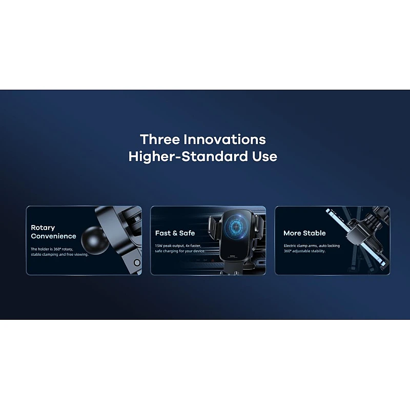 Remax RM-C05 3-Axis Linkage Wireless Charging Car Holder Ασύρματος Φορτιστής για smartphones Βάση στήριξης αυτοκινήτου Remax RM-C05 3-Axis Linkage Wireless Charging Car Holder Ασύρματος Φορτιστής για smartphones Βάση στήριξης αυτοκινήτου