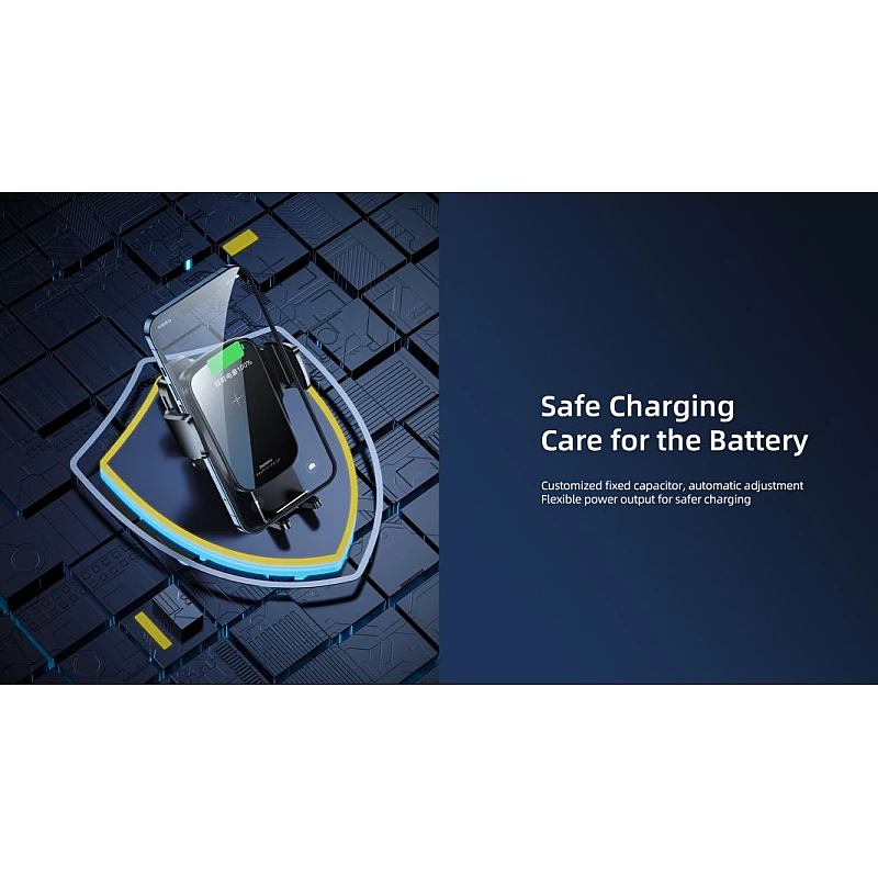 Remax RM-C05 3-Axis Linkage Wireless Charging Car Holder Ασύρματος Φορτιστής για smartphones Βάση στήριξης αυτοκινήτου Remax RM-C05 3-Axis Linkage Wireless Charging Car Holder Ασύρματος Φορτιστής για smartphones Βάση στήριξης αυτοκινήτου
