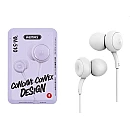Remax RM-510 Ακουστικά earphone με μικρόφωνο λευκό Remax RM-510 Ακουστικά earphone με μικρόφωνο λευκό