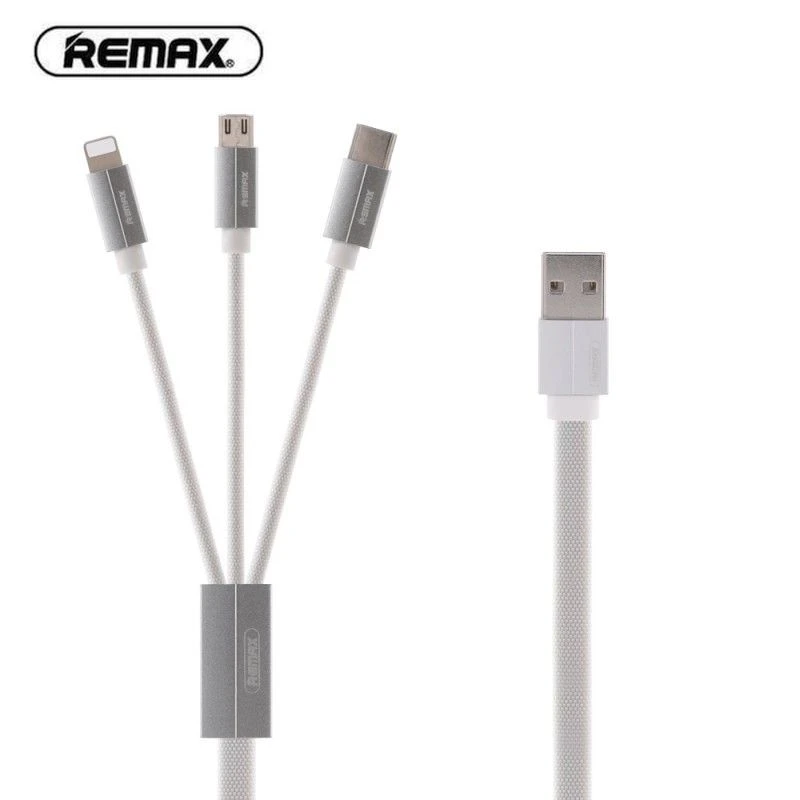 Remax Kerolla Καλώδιο 3 in 1 Γρήγορης Φόρτισης σε λευκό χρώμα RC-094th Remax Kerolla Καλώδιο 3 in 1 Γρήγορης Φόρτισης σε λευκό χρώμα RC-094th