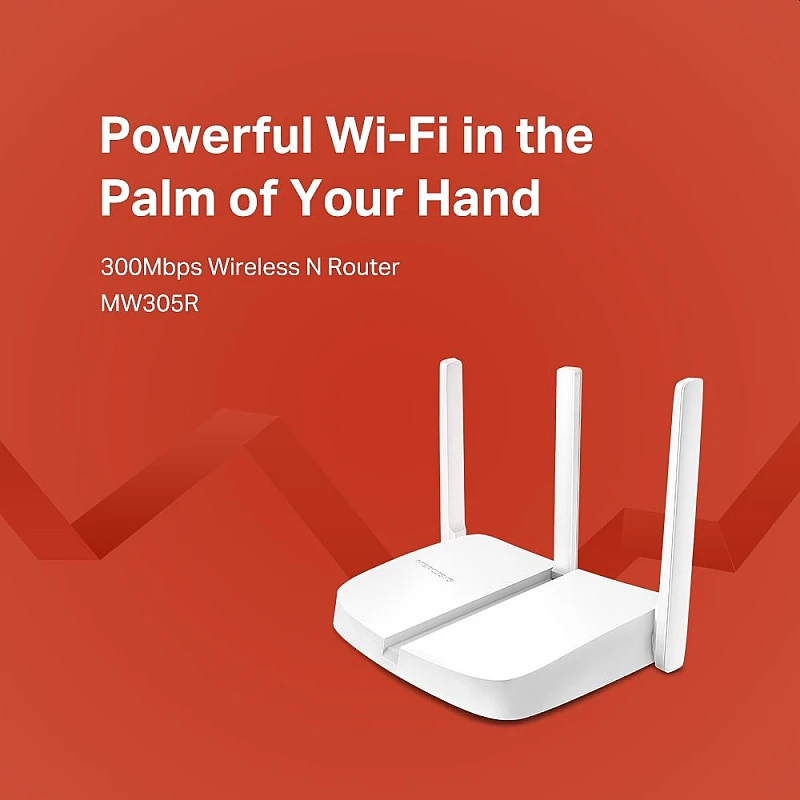 MERCUSYS MW305R Wireless N Router 300Mbps 3x5dBi FE MERCUSYS MW305R Wireless N Router 300Mbps 3x5dBi FE