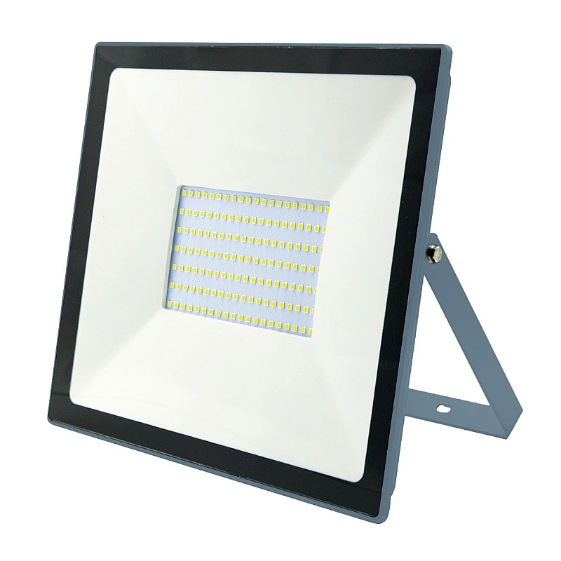 Προβολέας LED SMD Slim 100W Φυσικό λευκό 4000K Μαύρο-Γκρι INDUS 3021710 VITO Προβολέας LED SMD Slim 100W Φυσικό λευκό 4000K Μαύρο-Γκρι INDUS 3021710 VITO