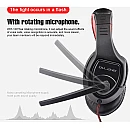Ovleng Gaming Headset Στερεοφωνικά ακουστικά με μικρόφωνο για PS4 OV-P1 Ovleng Gaming Headset Στερεοφωνικά ακουστικά με μικρόφωνο για PS4 OV-P1