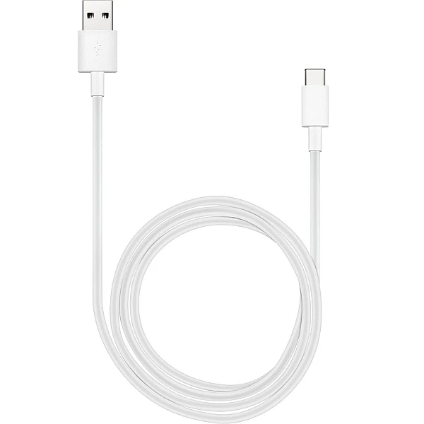 HY-C92  Καλώδιο Φόρτισης και μεταφοράς δεδομένων USB / USB τύπου C 1.0m Λευκό OEM