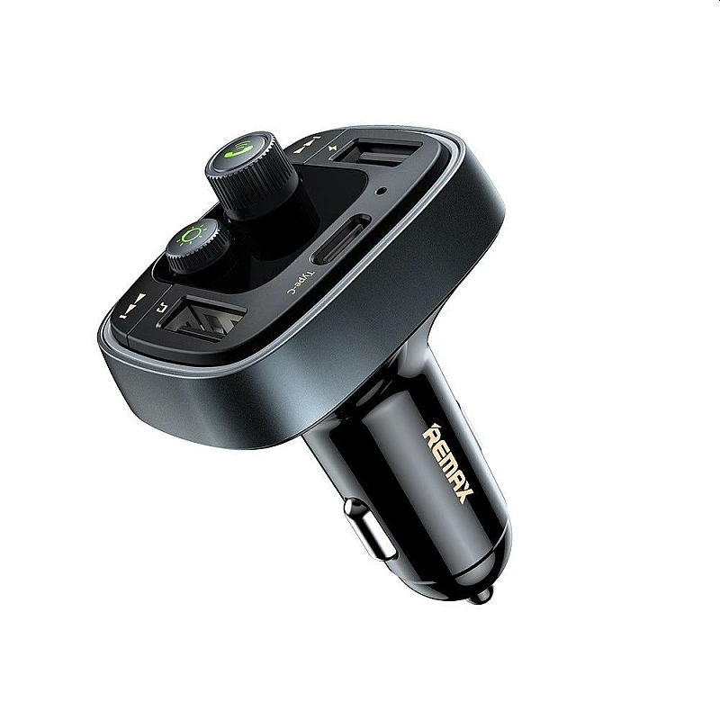 Remax RCC230 FM Transmitter και Φορτιστής Αυτοκινήτου 4.8A 2xUSB Μαύρος Remax RCC230 FM Transmitter και Φορτιστής Αυτοκινήτου 4.8A 2xUSB Μαύρος