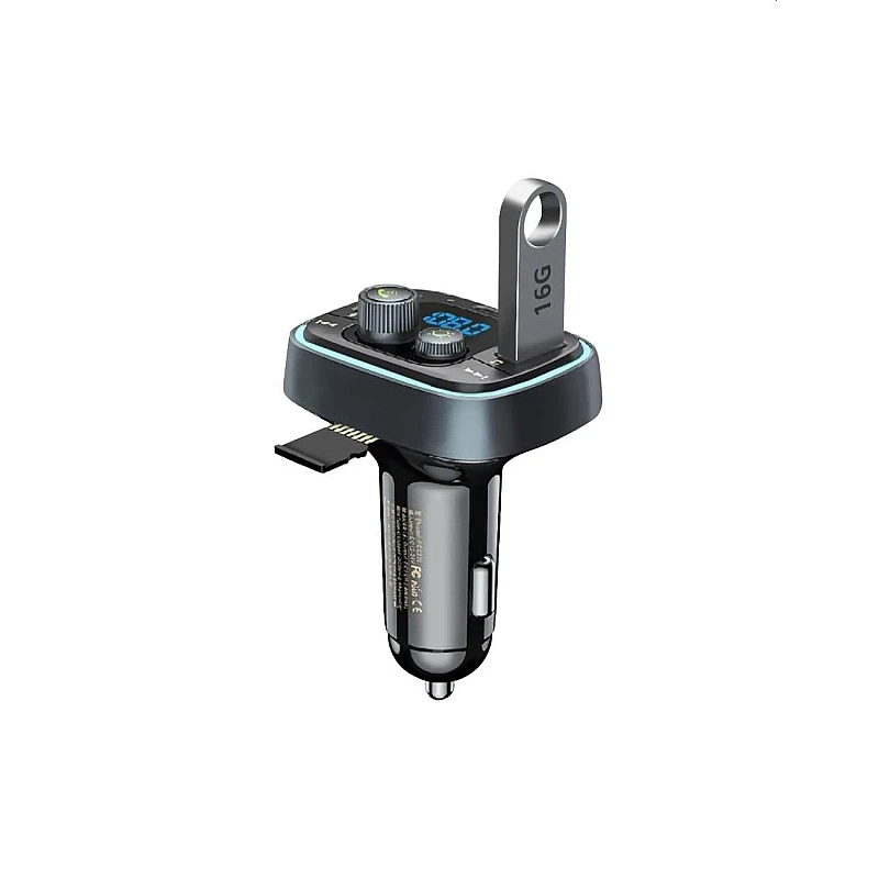 Remax RCC230 FM Transmitter και Φορτιστής Αυτοκινήτου 4.8A 2xUSB Μαύρος Remax RCC230 FM Transmitter και Φορτιστής Αυτοκινήτου 4.8A 2xUSB Μαύρος