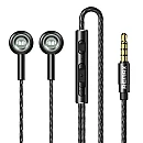 Remax RM-598 Ακουστικά Monster Earphones με μικρόφωνο μαύρο ματ Remax RM-598 Ακουστικά Monster Earphones με μικρόφωνο μαύρο ματ
