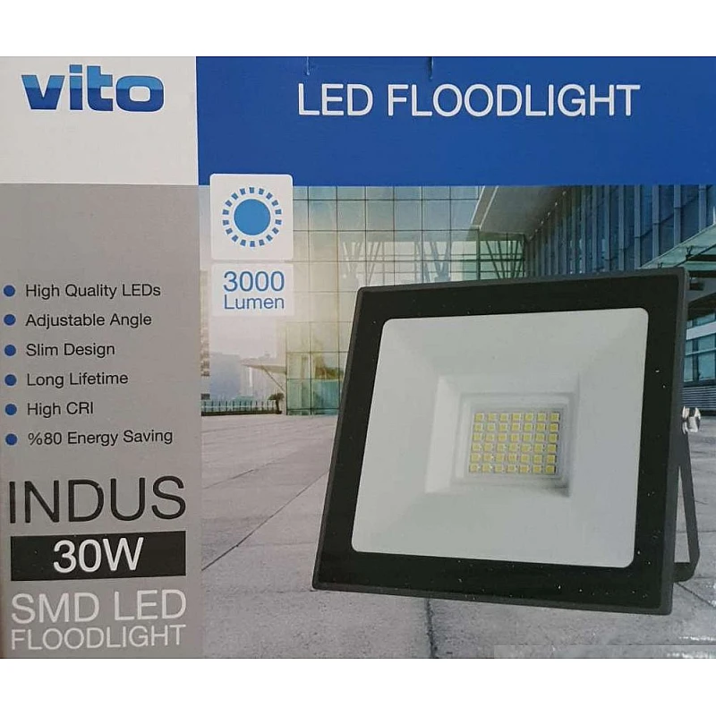 Προβολέας LED SMD GEN3 30W Φυσικό λευκό 4000K Γκρι INDUS 3022130 VITO Προβολέας LED SMD GEN3 30W Φυσικό λευκό 4000K Γκρι INDUS 3022130 VITO
