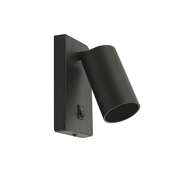 Φωτιστικό τοίχου Spot Light GU10 μαύρο LUMO-W 2101910 VITO