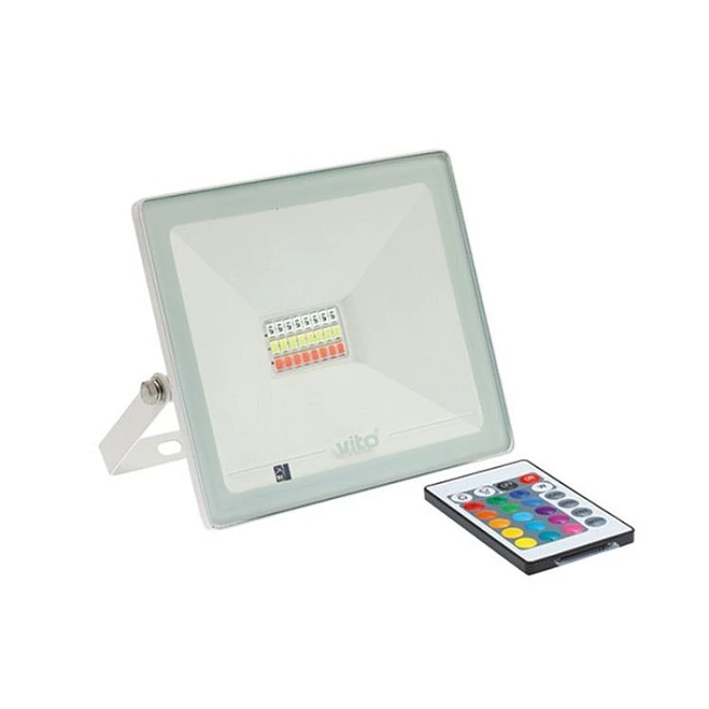 Προβολέας LED 20W RGB+W DIMMABLE IP65 Λευκός INDUS 3022430 VITO Προβολέας LED 20W RGB+W DIMMABLE IP65 Λευκός INDUS 3022430 VITO