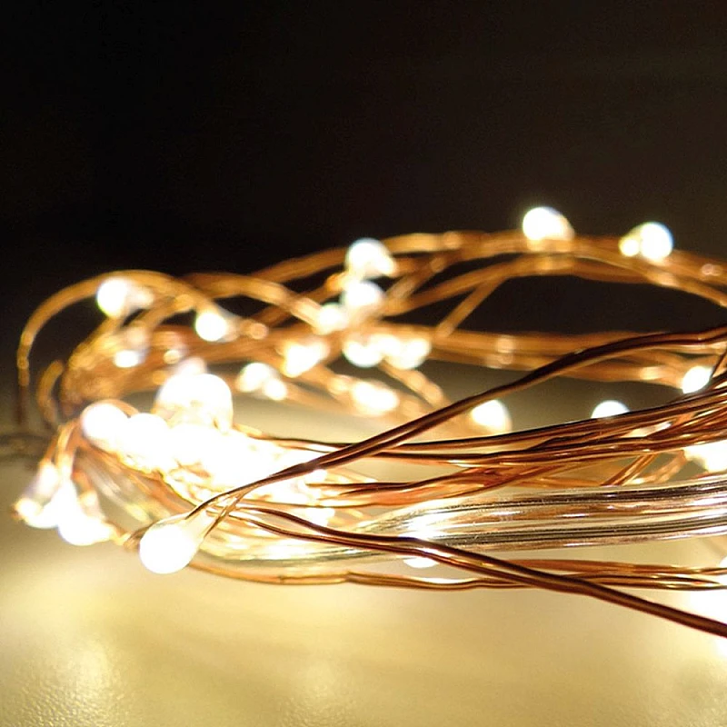 Χριστουγεννιάτικα λαμπάκια LED με 40 τεμ. Μπαταρίας σε Θερμό λευκό 71335 EDM Spain Χριστουγεννιάτικα λαμπάκια LED με 40 τεμ. Μπαταρίας σε Θερμό λευκό 71335 EDM Spain
