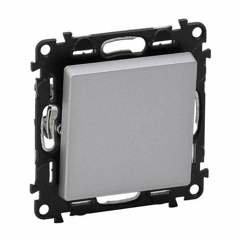 LEGRAND Valena Life Διακόπτης Απλός χωνευτός 10A 250V Αλουμίνιο 752301 LEGRAND Valena Life Διακόπτης Απλός χωνευτός 10A 250V Αλουμίνιο 752301