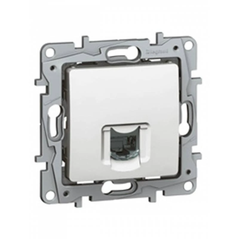 LEGRAND NILOE Πρίζα δικτύου U/UTP 1XRJ45 CAT6 Λευκή 764573 LEGRAND NILOE Πρίζα δικτύου U/UTP 1XRJ45 CAT6 Λευκή 764573