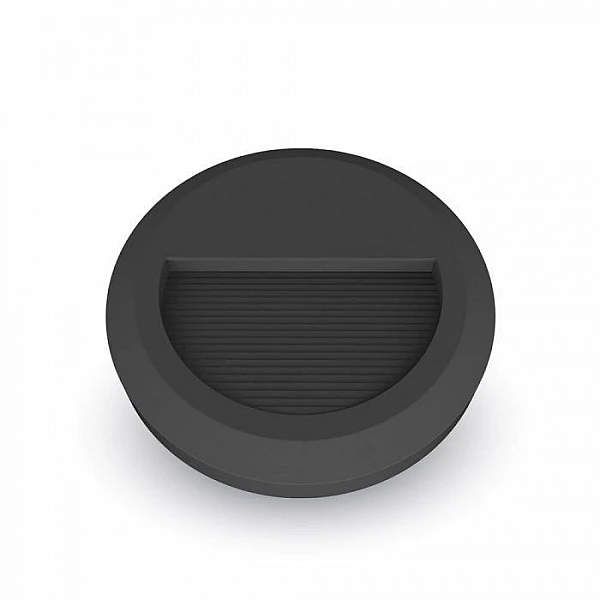 Φωτιστικό LED επίτοιχο  στρογγυλό 2W Μαύρο  VT-1142​​ V-TAC1316  φυσικό λευκό 4000K